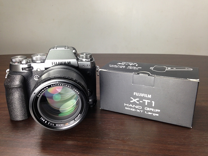 Fujifilm X-T1 握感大升級、舒適度滿分之原廠大握把開箱分享 MHG-XT Large大握把