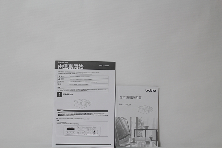brother 連續供墨MFC-T800W傳真複合機開箱完整測試