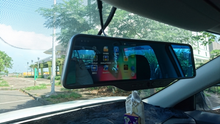 墨武士三代車內智能後視鏡開箱