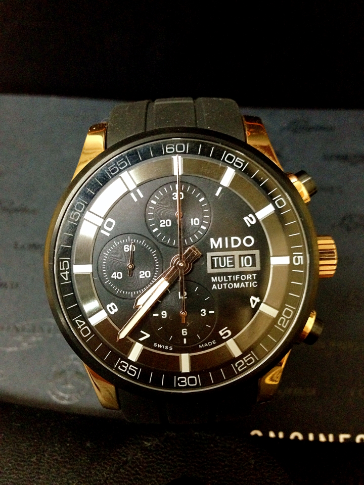 MIDO Multifort 先鋒系列極速黑金(簡易開箱)