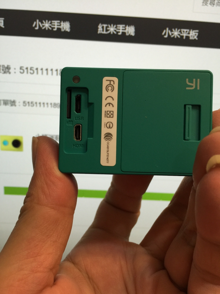 小蟻運動相機已到貨