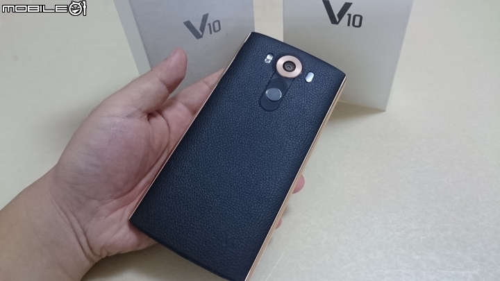 快速開箱~LG V10 香港版 雙卡雙待 真皮黑色金邊版~