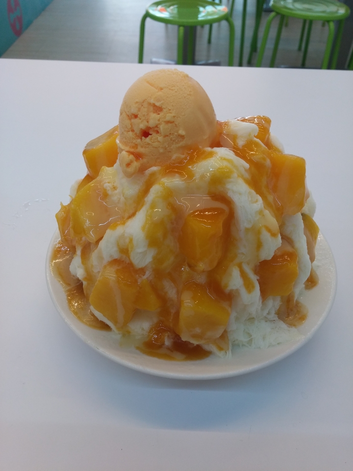 台北"大直"也有 高雄大碗公冰店