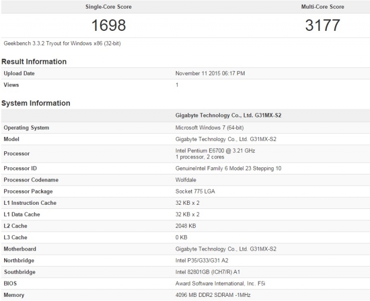 新跑分軟體Geekbench 3 !!