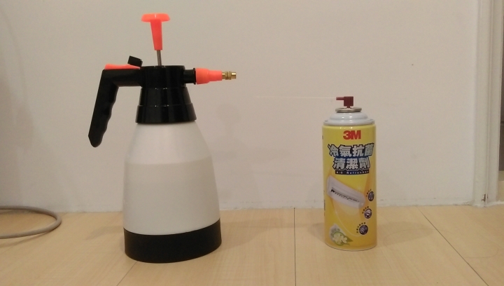 三洋分離式冷氣室內機除霉清洗DIY