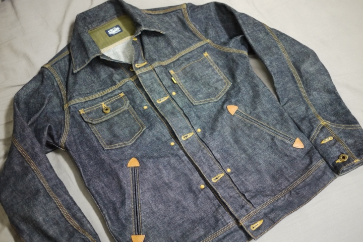 JEANSDA 初體驗 - 原色布邊丹寧工作外套 Rigid Selvedge Denim Work Jacket
