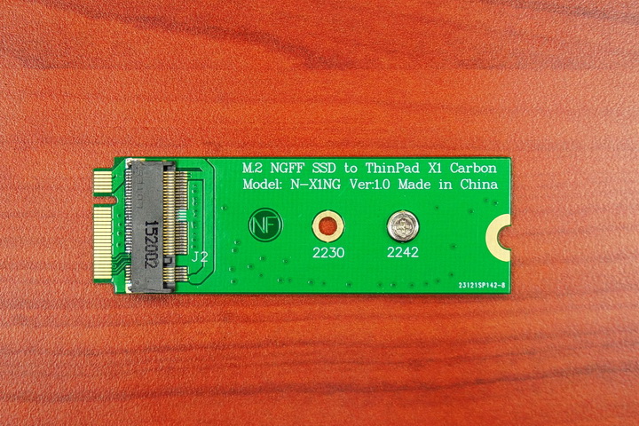 【分享】初代ThinkPad X1 Carbon 2013 (Type34XX) SSD更換全記錄