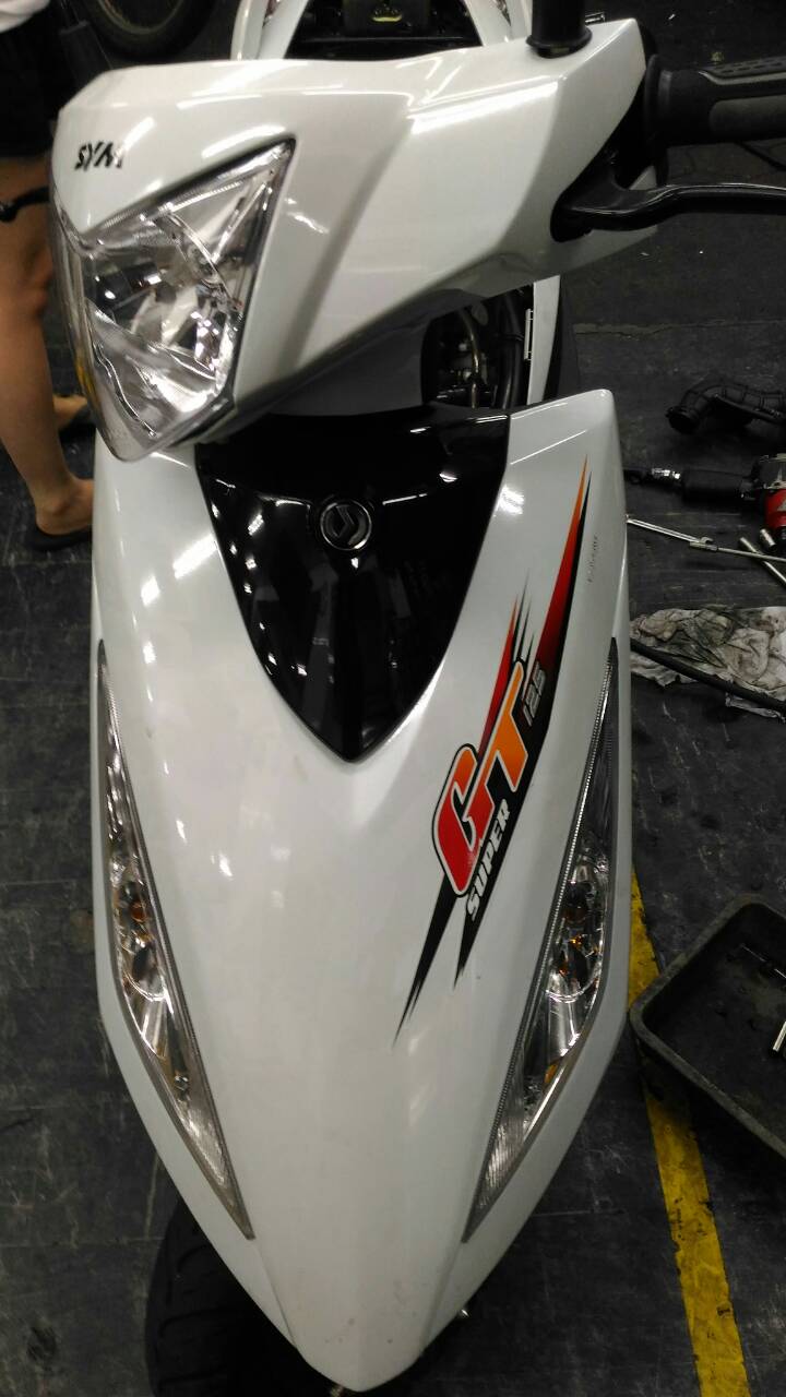 GT125 新車拆引擎 有圖有真相