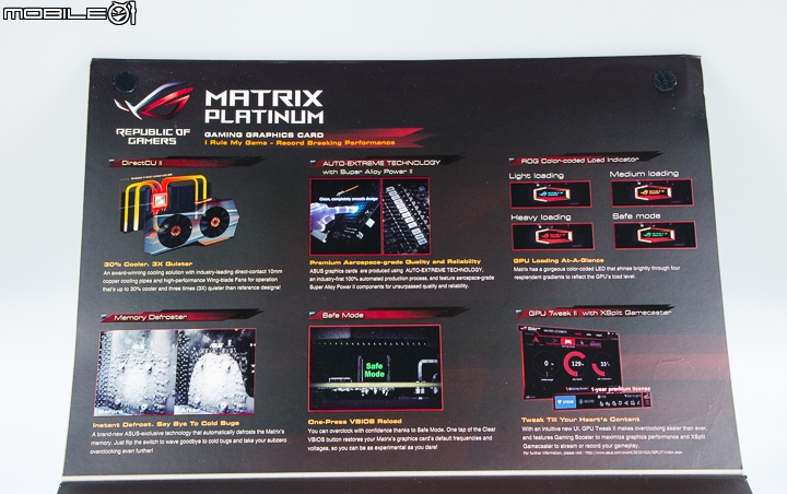 突破極限 華碩ROG Matrix GTX 980 Ti顯示卡