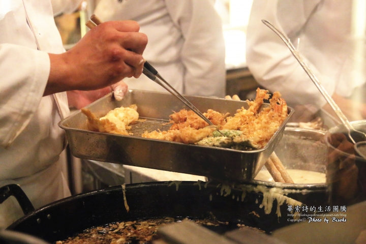 【食記】新鮮不油膩,完美組合的天丼 ─ 金子半之助
