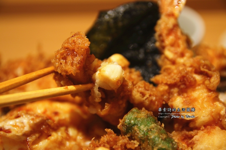 【食記】新鮮不油膩,完美組合的天丼 ─ 金子半之助