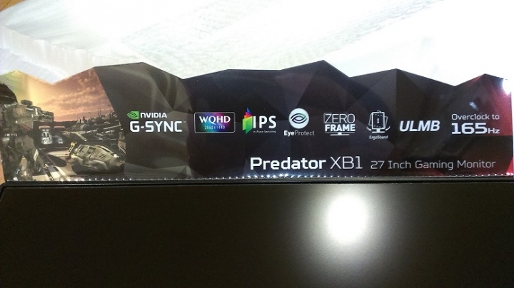ACER IPS G-SYNC電競螢幕XB271HU-165Hz