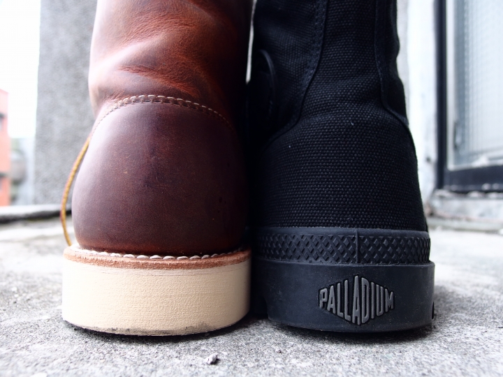 開箱Red wing 9111 與Palladium