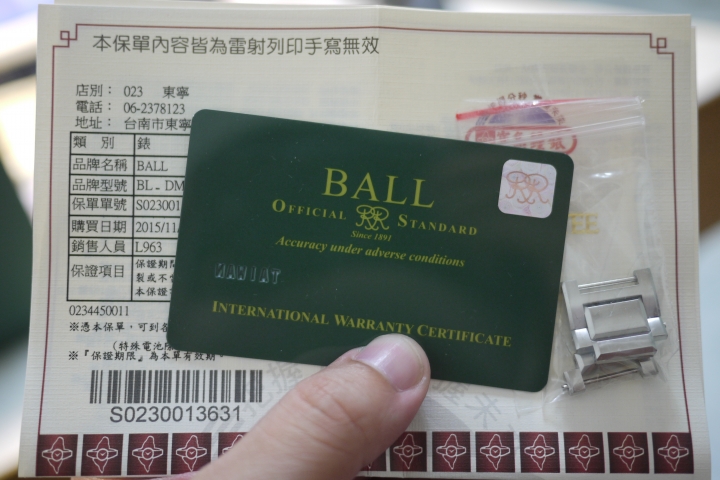 (開箱)BALL入手啦 Engineer Master II Diver