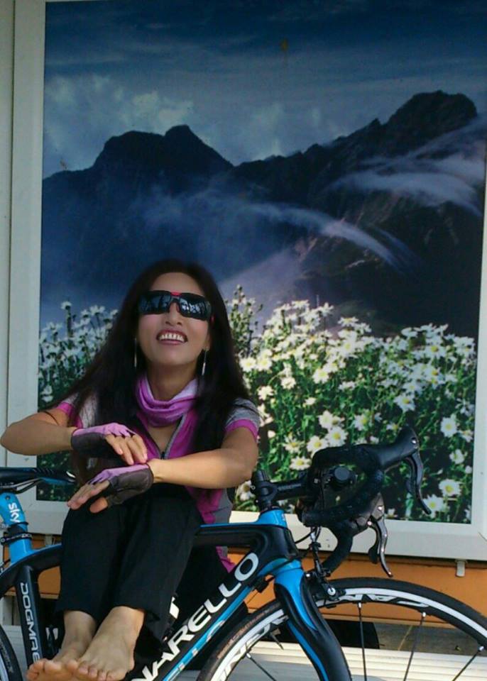 翱翔合歡山的騎車之美(女性公路車旅行)