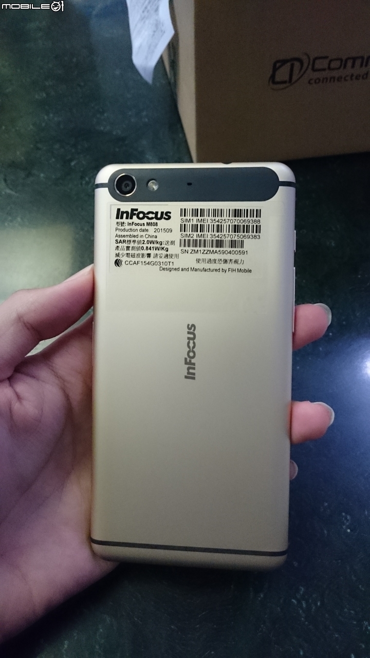 Infocus M808買一送一活動開箱分享文