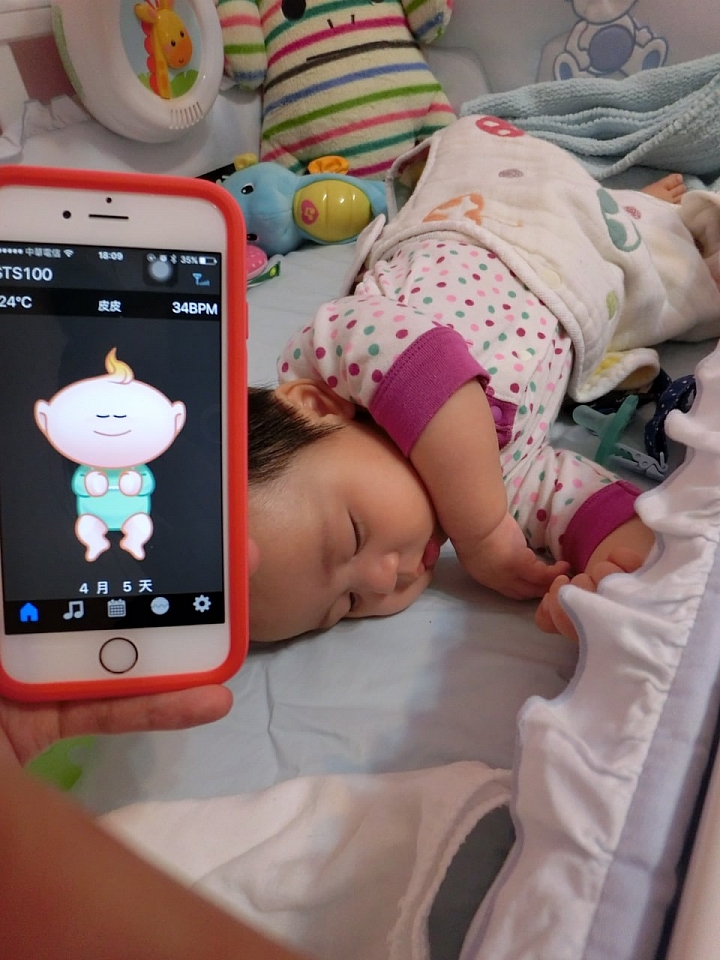 讓爸媽更安心 SafeToSleep嬰兒呼吸監控床墊開箱