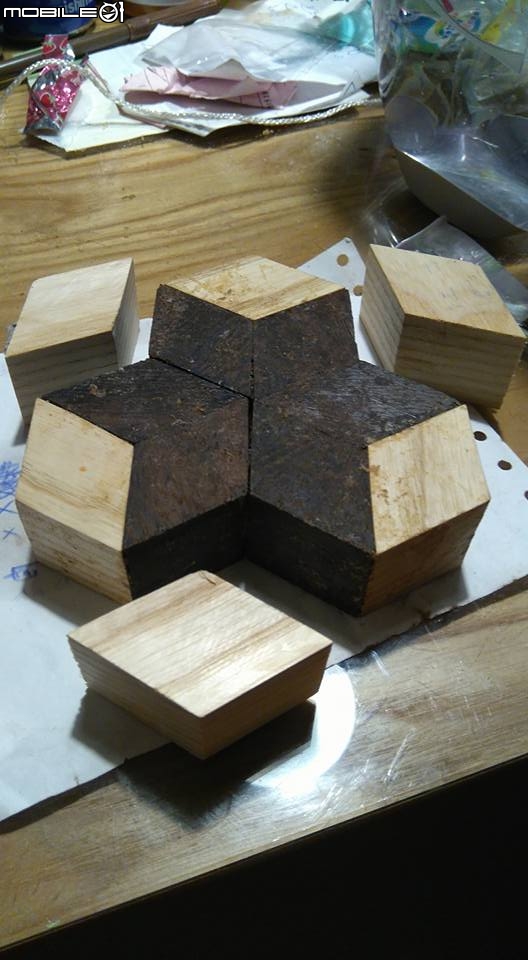 製作手工拼接沙拉碗