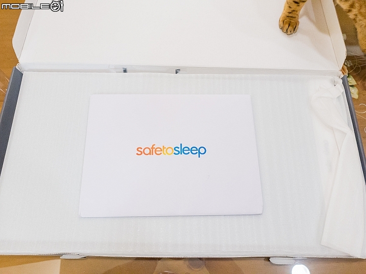 讓爸媽更安心 SafeToSleep嬰兒呼吸監控床墊開箱