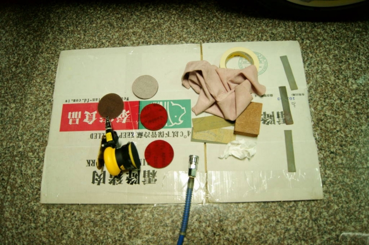 局部噴漆與補漆工具分享