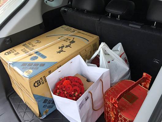 去宜蘭參加婚禮看到很多LUXGEN
