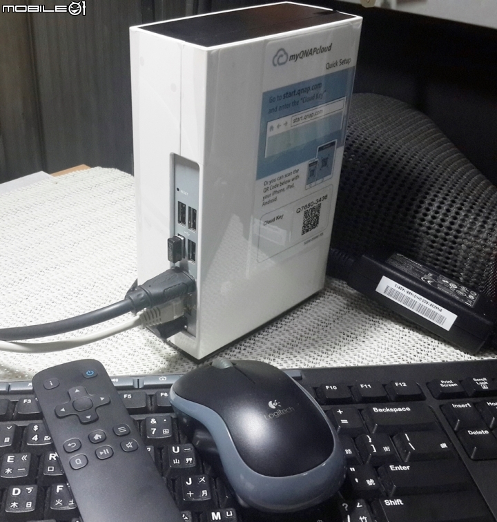 家庭影音娛樂新選擇~全球首款QTS & Android 雙系統 NAS~QNAP TAS-168開箱