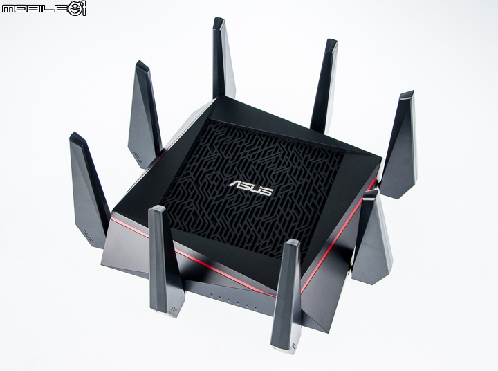 三頻八天線加持 華碩RT-AC5300無線分享器試用