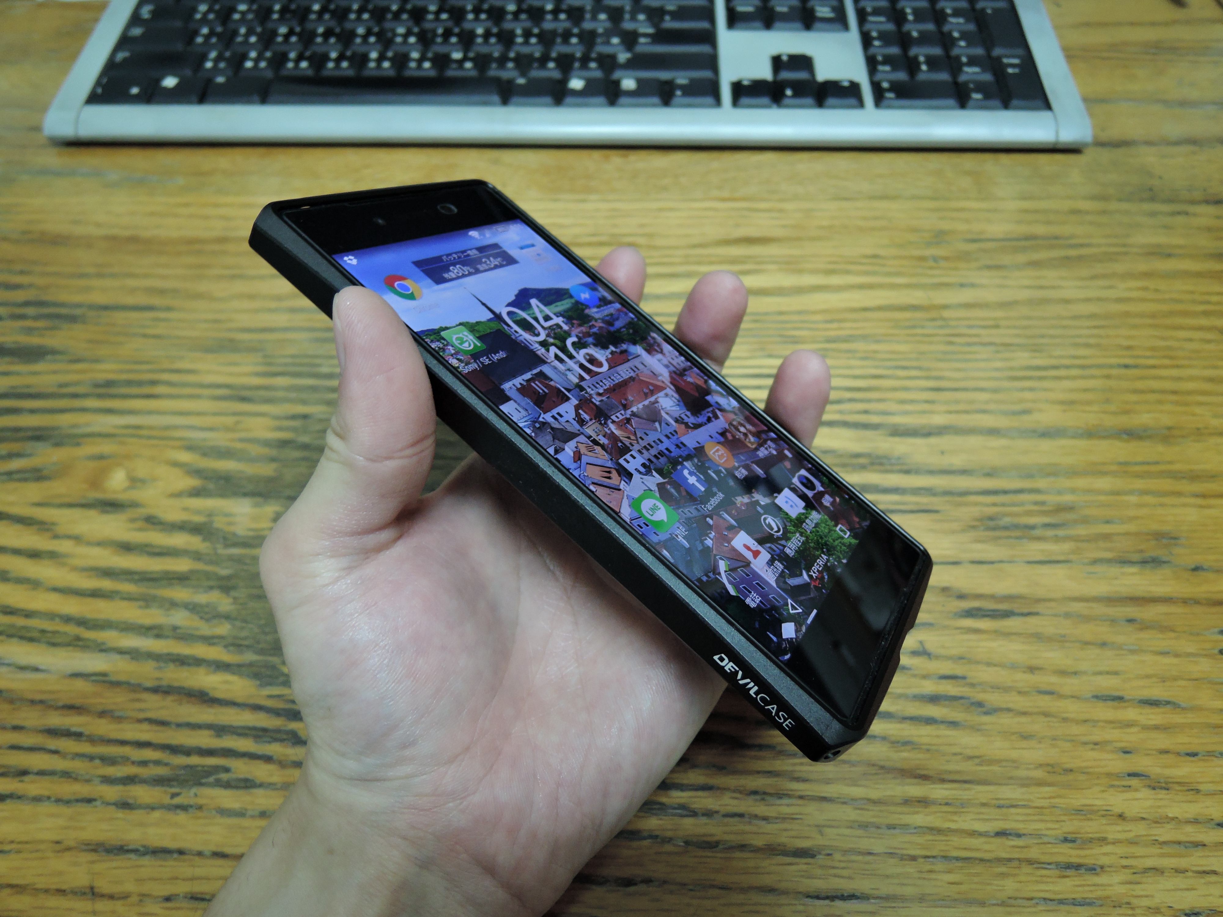SONY Z5P DEVILCASE鋁框分享~