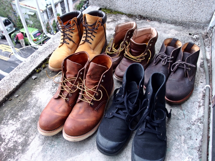 開箱Red wing 9111 與Palladium
