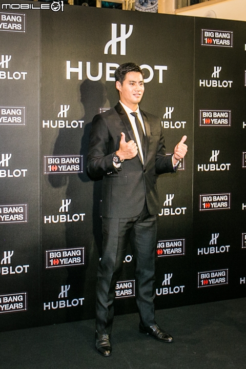 【採訪】HUBLOT 宇舶錶『Big Bang』系列十周年活動 旅美強投陳偉殷現身站台!