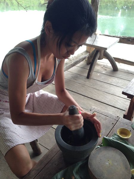泰國象島私藏玩法【Blue Lagoon泰式烹飪料理餐廳】到泰國跟美女老師學做菜