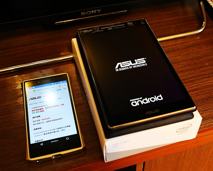 ASUS ZenPad Z380C 買來就無法開機+有點雷的客服電話