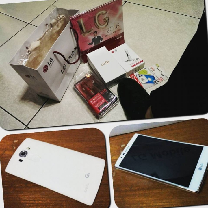 路上踢到一台LG G4 (資訊展小分享)