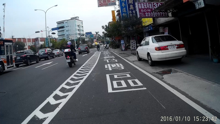 台中市霧峰區中正路與吉峰路口待轉區改善實例分享