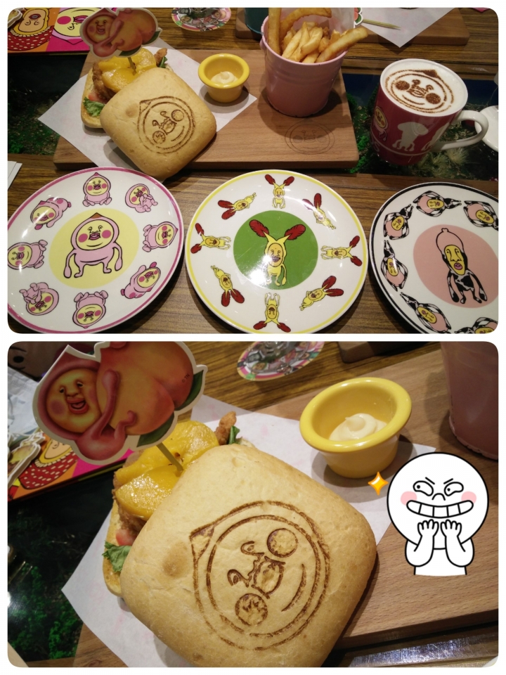 和閨蜜少女心大爆發的~醜比頭餐廳下午茶和hellokitty涮涮鍋