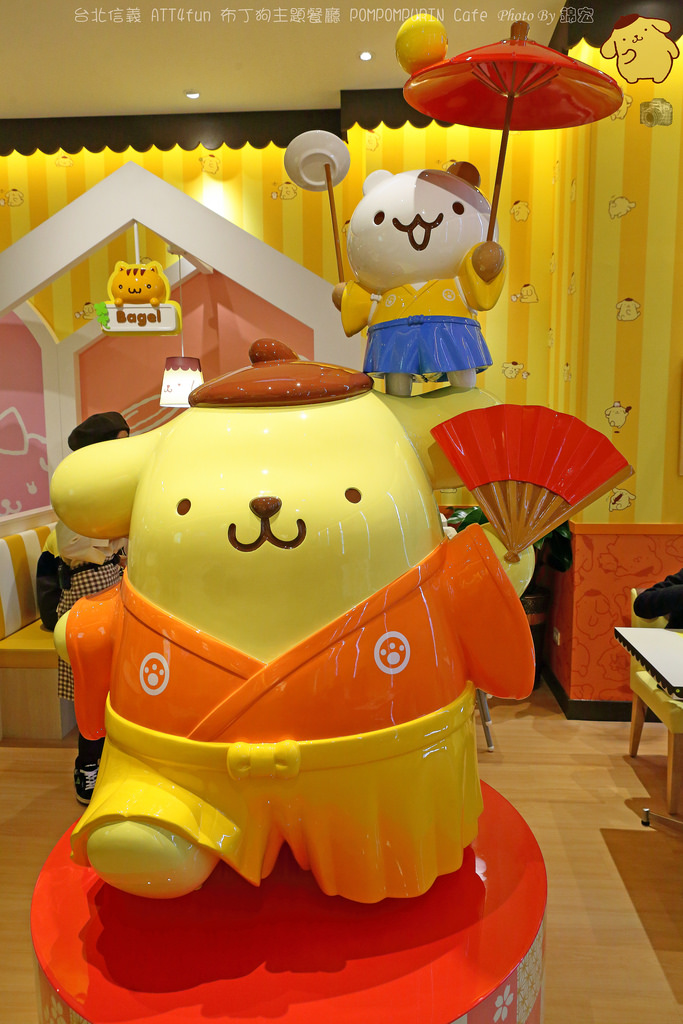 【台北美食】布丁狗餐廳可愛登場 pompompurin café 布丁狗太古錐啦~人氣直逼HELLO KITTY~
