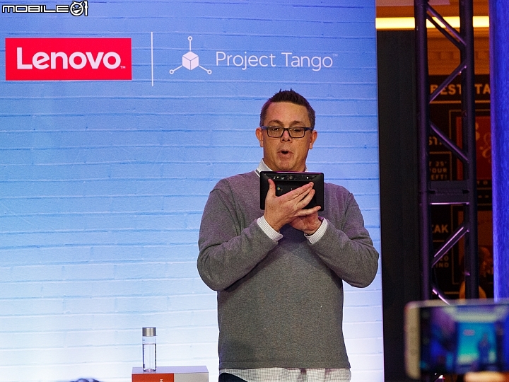 【CES 2016】結合 AR 與 VR 技術 Lenovo X Project Tango 智慧型手機今夏登場