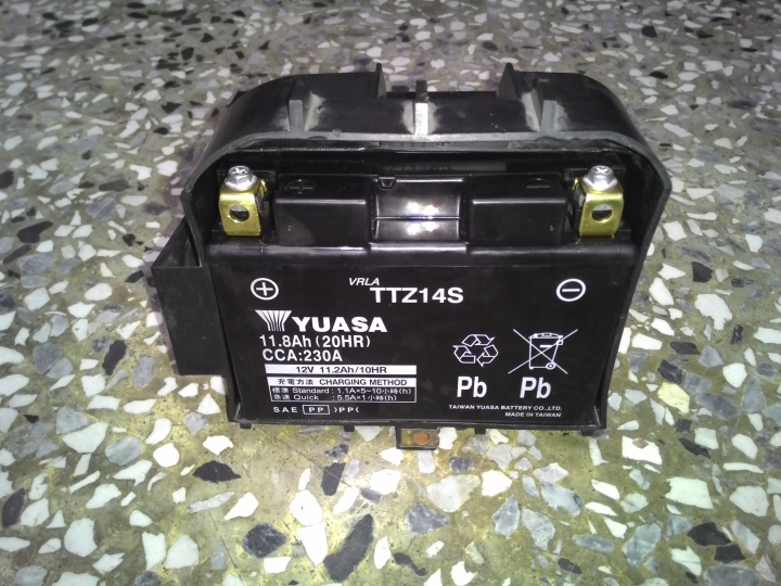超五 150裝TTZ14S電瓶