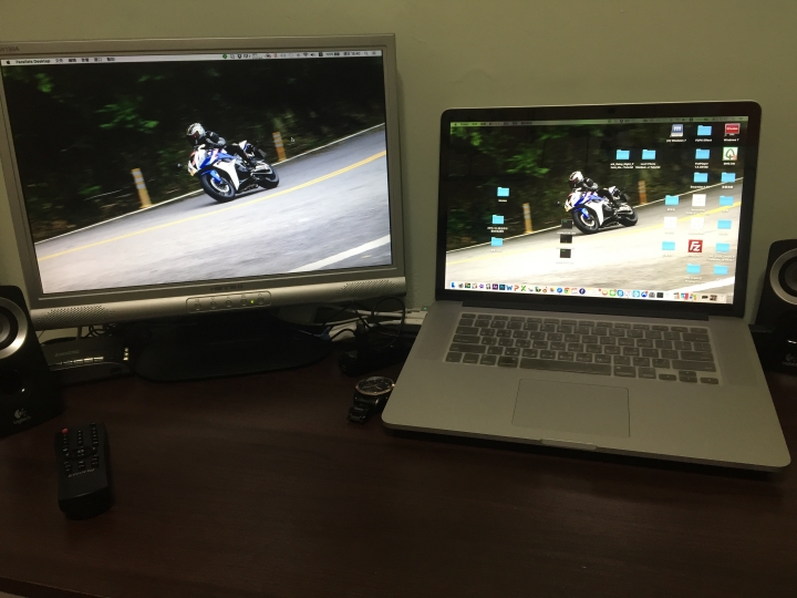 Macbook pro 15'' 外接液晶顯示器&有線電視 疑問