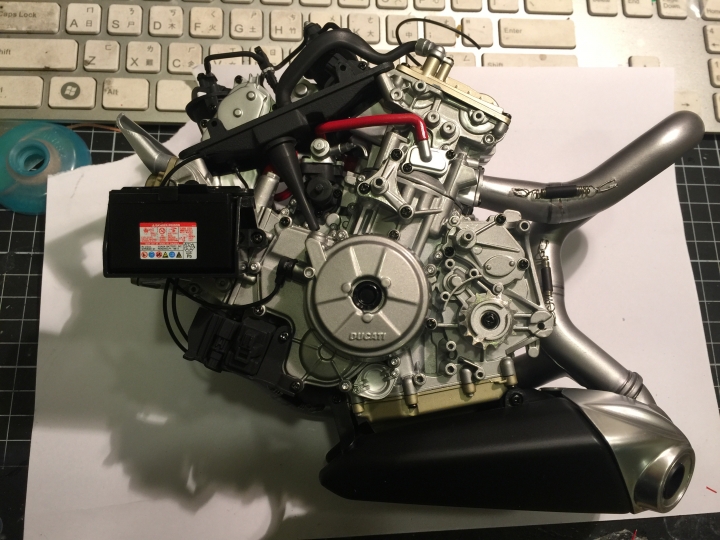 DUCATI 1299 POCHER 1/4 模型+SMD燈