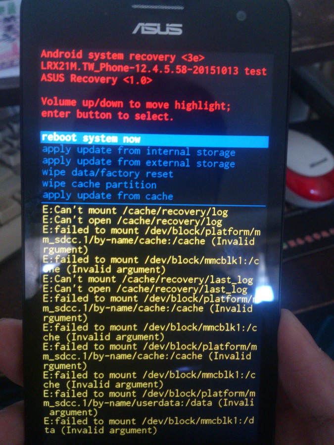 zenfone5 lte 官方韌體手機死當還要消費者付費?!