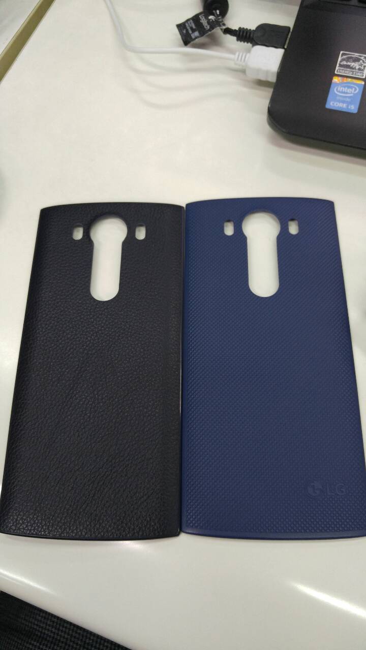 LG V10無線充電 (商家所號稱的真皮湛藍) 背蓋分享 不專業多圖P開箱