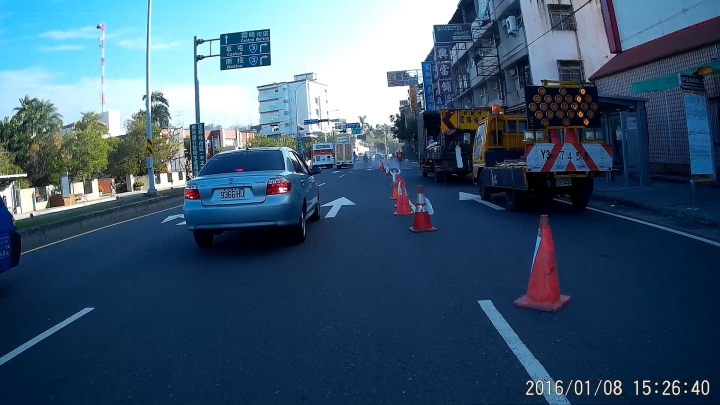 台中市霧峰區中正路與吉峰路口待轉區改善實例分享