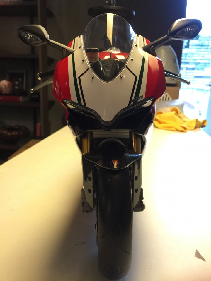 DUCATI 1299 POCHER 1/4 模型+SMD燈