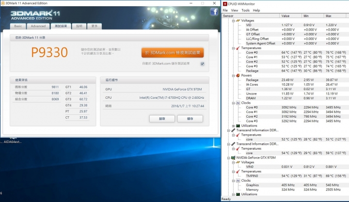 GIGABYTE P34W V5與AORUS X3 Plus V5 相互比較,不分軒輊,各有千秋