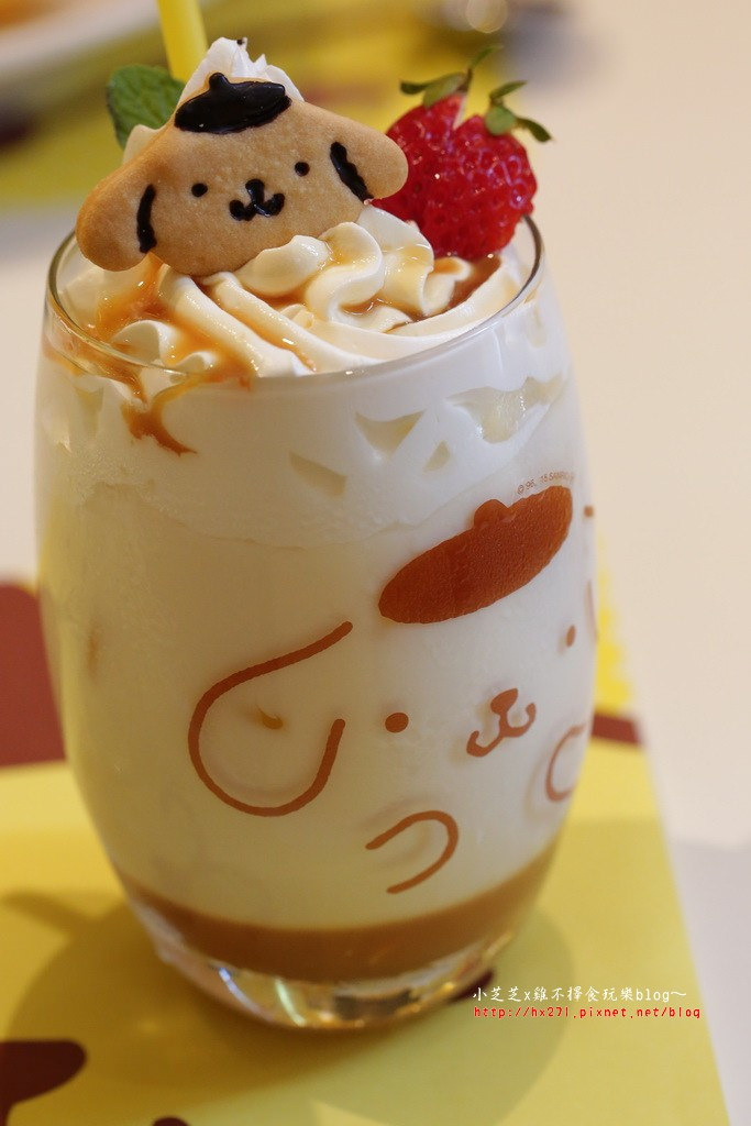 【台北美食】布丁狗餐廳可愛登場 pompompurin café 布丁狗太古錐啦~人氣直逼HELLO KITTY~