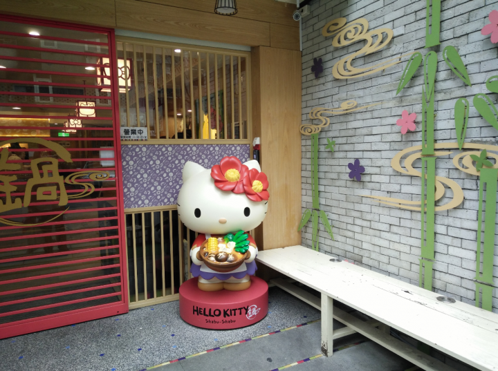 和閨蜜少女心大爆發的~醜比頭餐廳下午茶和hellokitty涮涮鍋