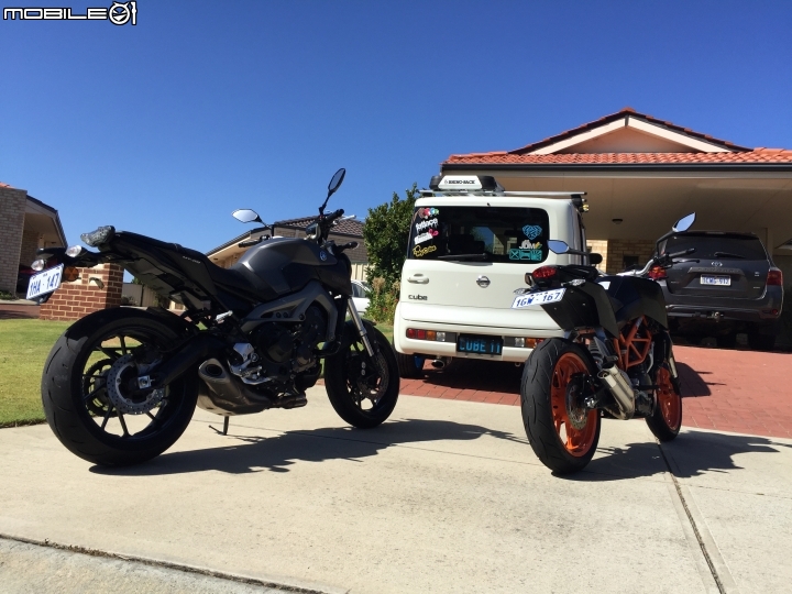 01/2016更新 MT-09 + DUKE390 我在澳洲的檔車生活-cbr250r/duke200/cbr600rr/duke690