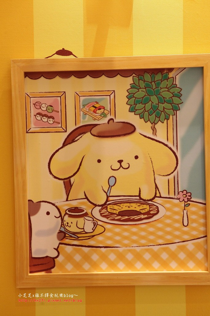 【台北美食】布丁狗餐廳可愛登場 pompompurin café 布丁狗太古錐啦~人氣直逼HELLO KITTY~