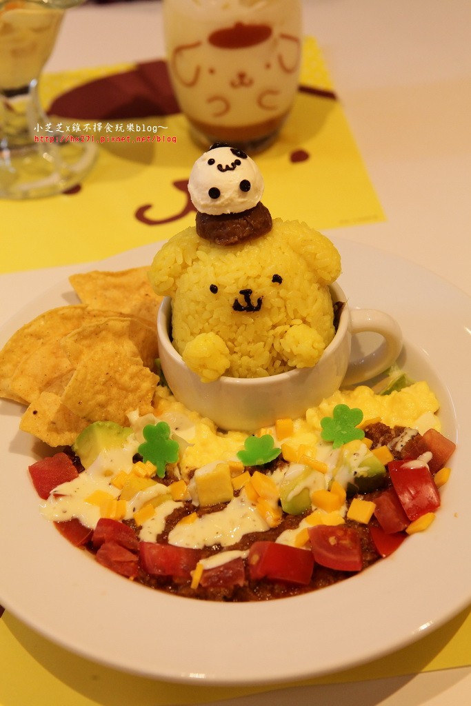 【台北美食】布丁狗餐廳可愛登場 pompompurin café 布丁狗太古錐啦~人氣直逼HELLO KITTY~